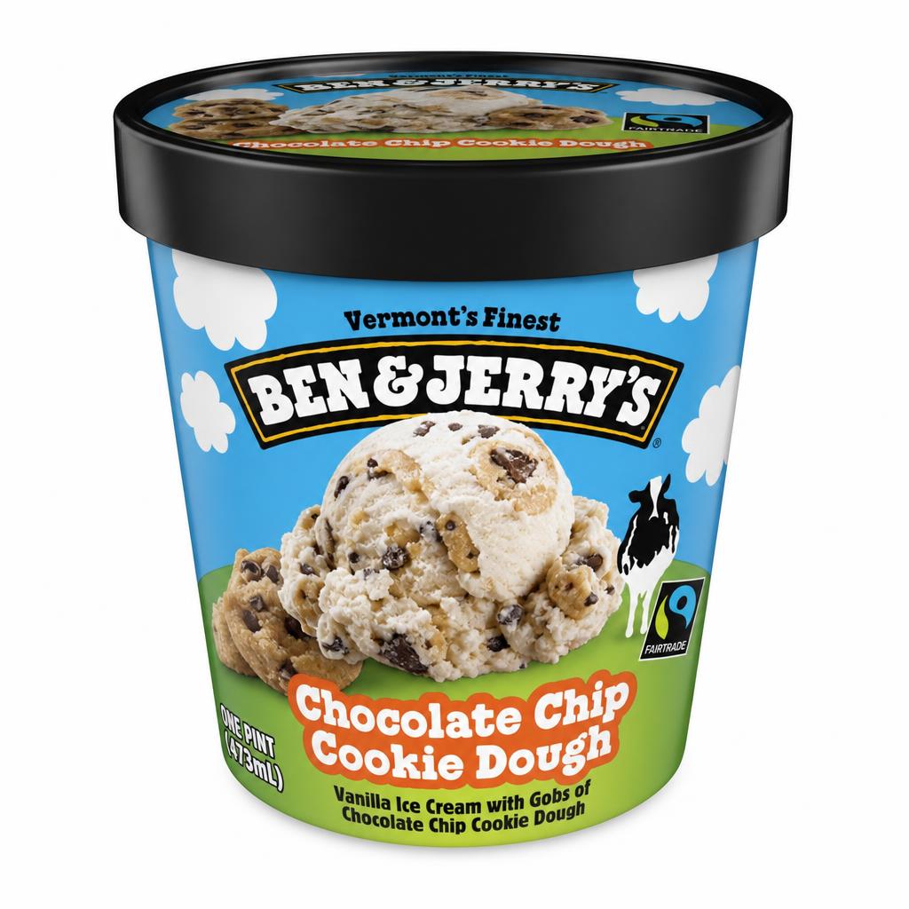Ben & Jerry's Chocolate Chip Cookie Dough 1 pt