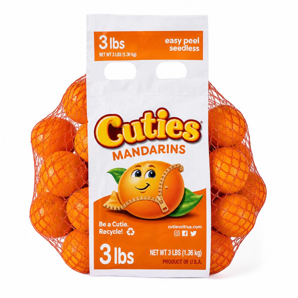 Cuties Mandarin Oranges 3 lb Bag