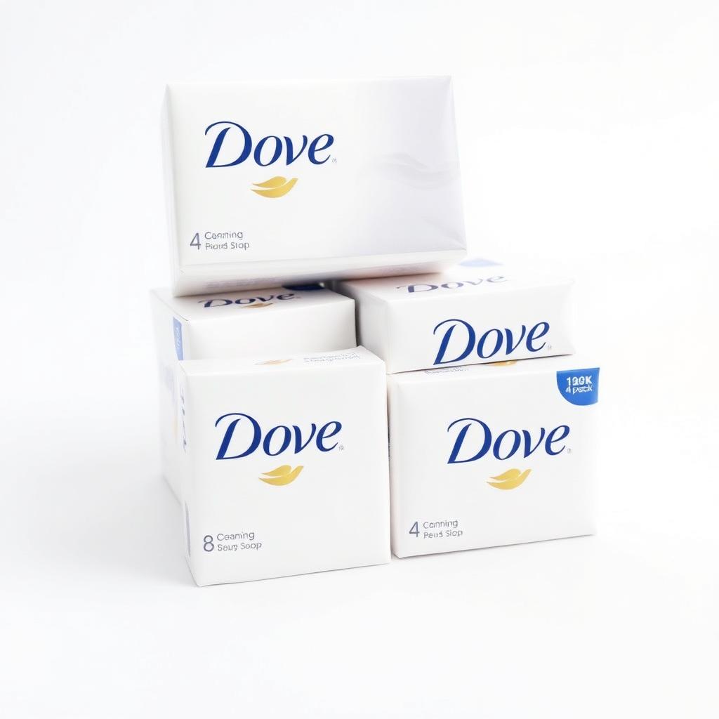 Dove Beauty Bar Soap 4-pack 3.75 oz