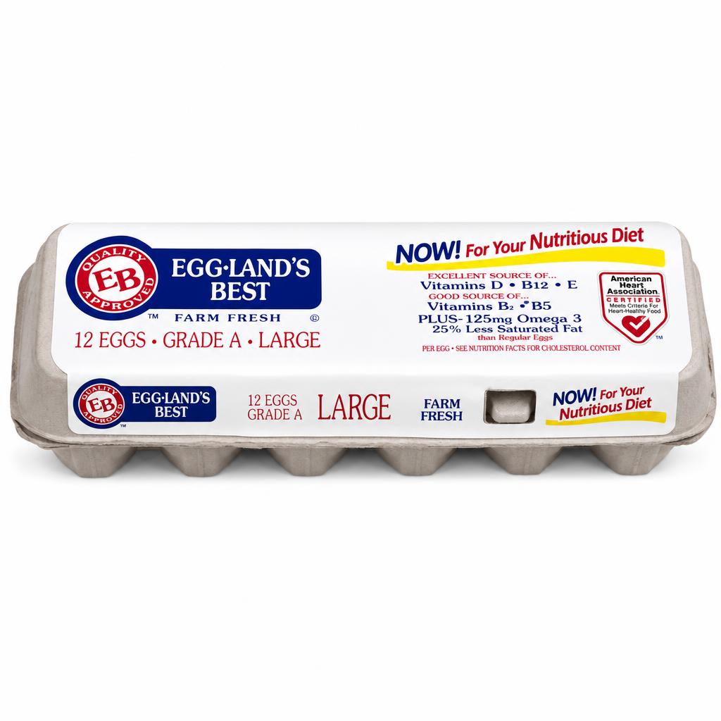 Eggland's Best Large Grade A Eggs 12 ct