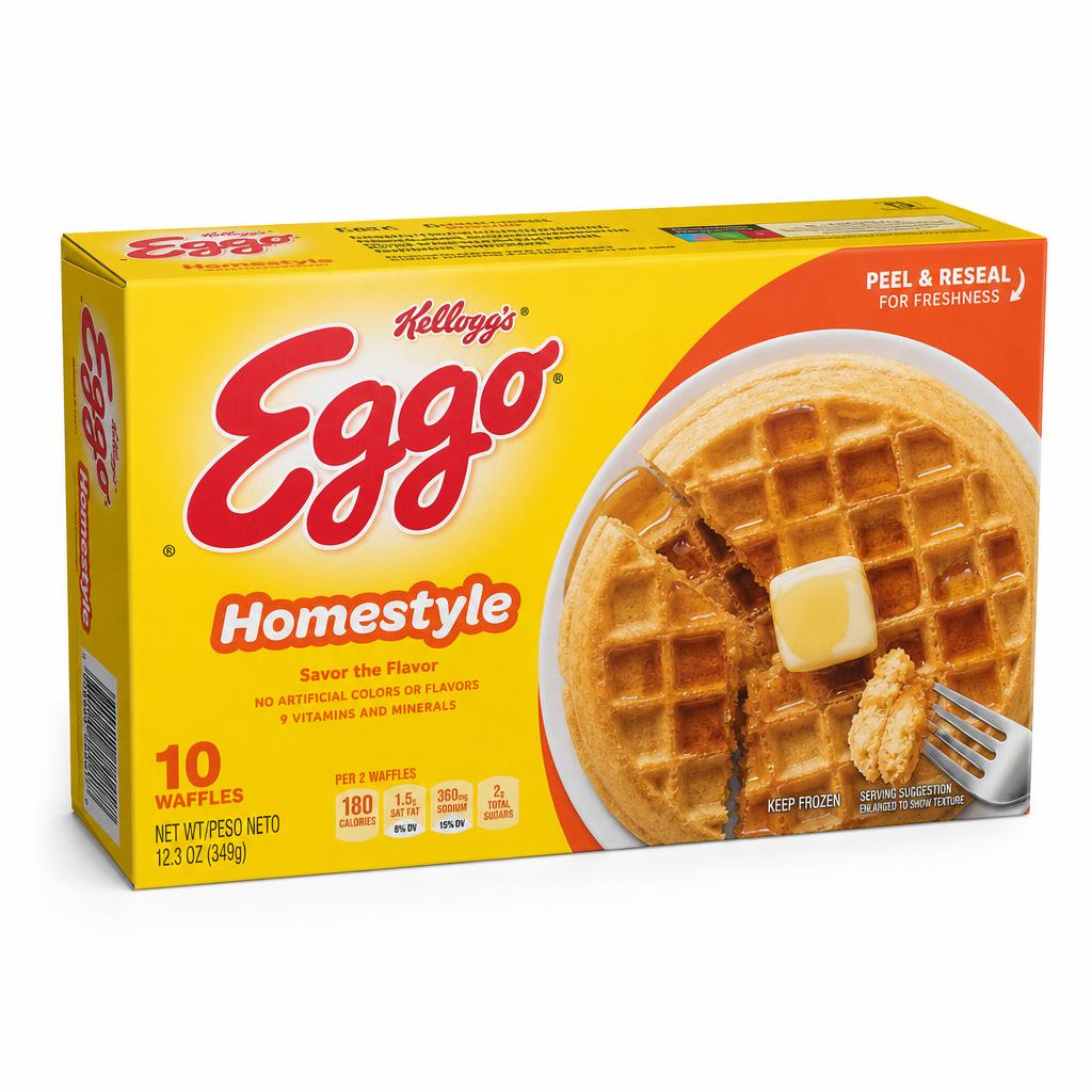 Eggo Homestyle Waffles 10 ct