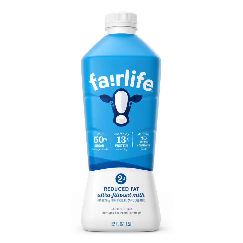 Fairlife 2% Ultra-Filtered Lactose-Free Milk 52 oz