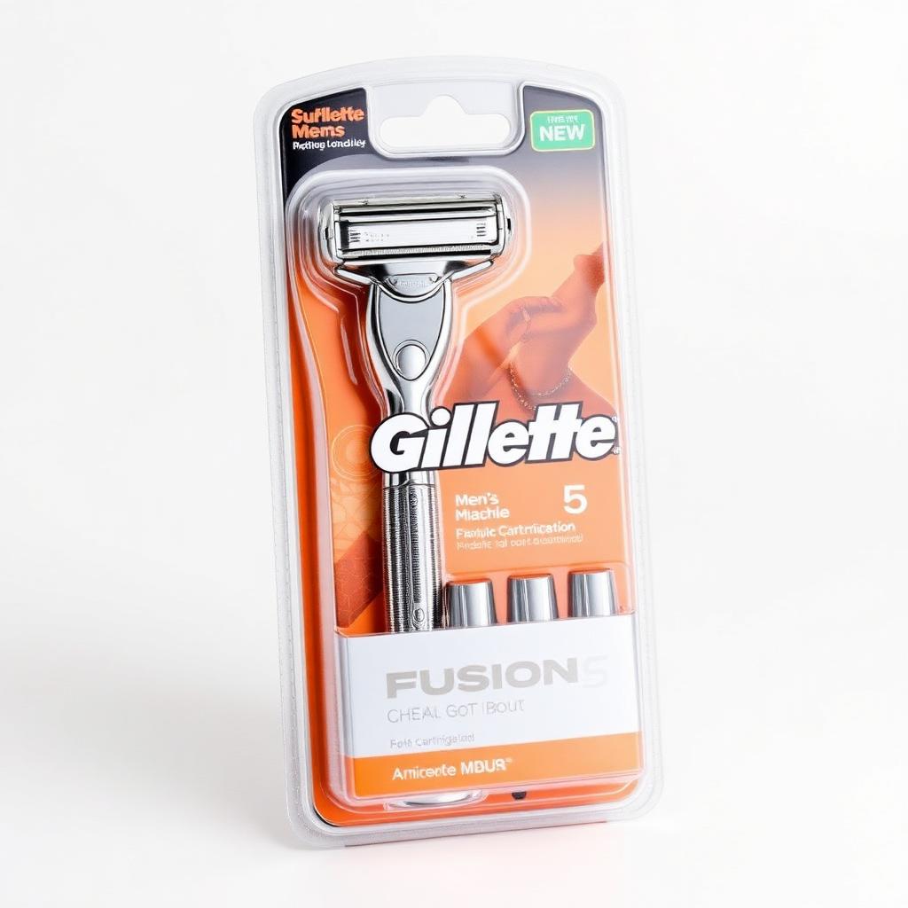Gillette Fusion5 Razor with 4 Cartridges