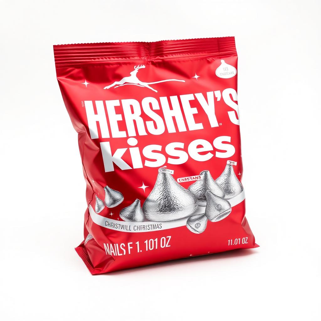 Hershey's Kisses Milk Chocolate Holiday Bag 10.1 oz