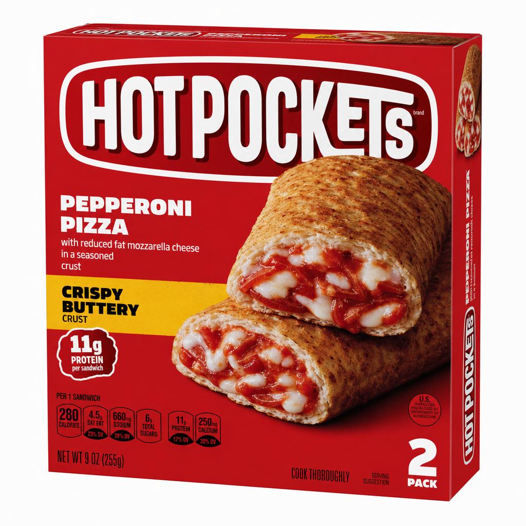Hot Pockets Pepperoni Pizza 2-pack