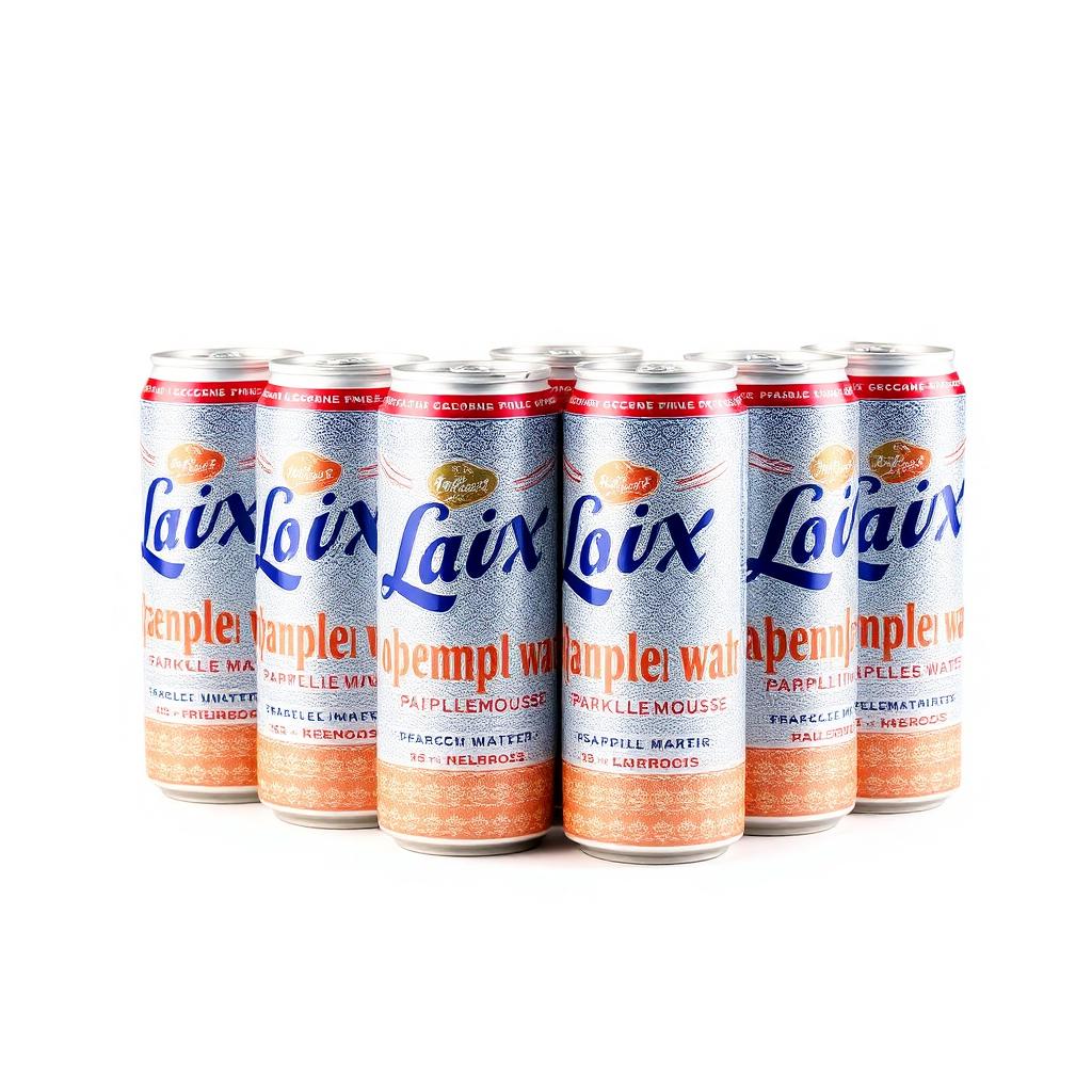 LaCroix Pamplemousse Sparkling Water 8-pack 12 oz