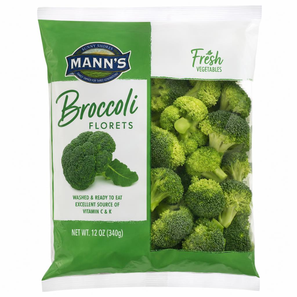 Mann's Broccoli Florets 12 oz
