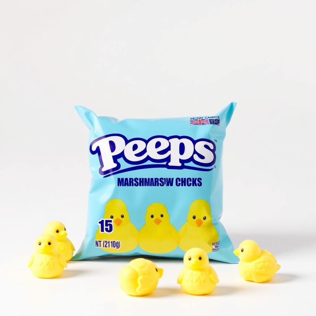 Peeps Marshmallow Chicks Easter 15 ct