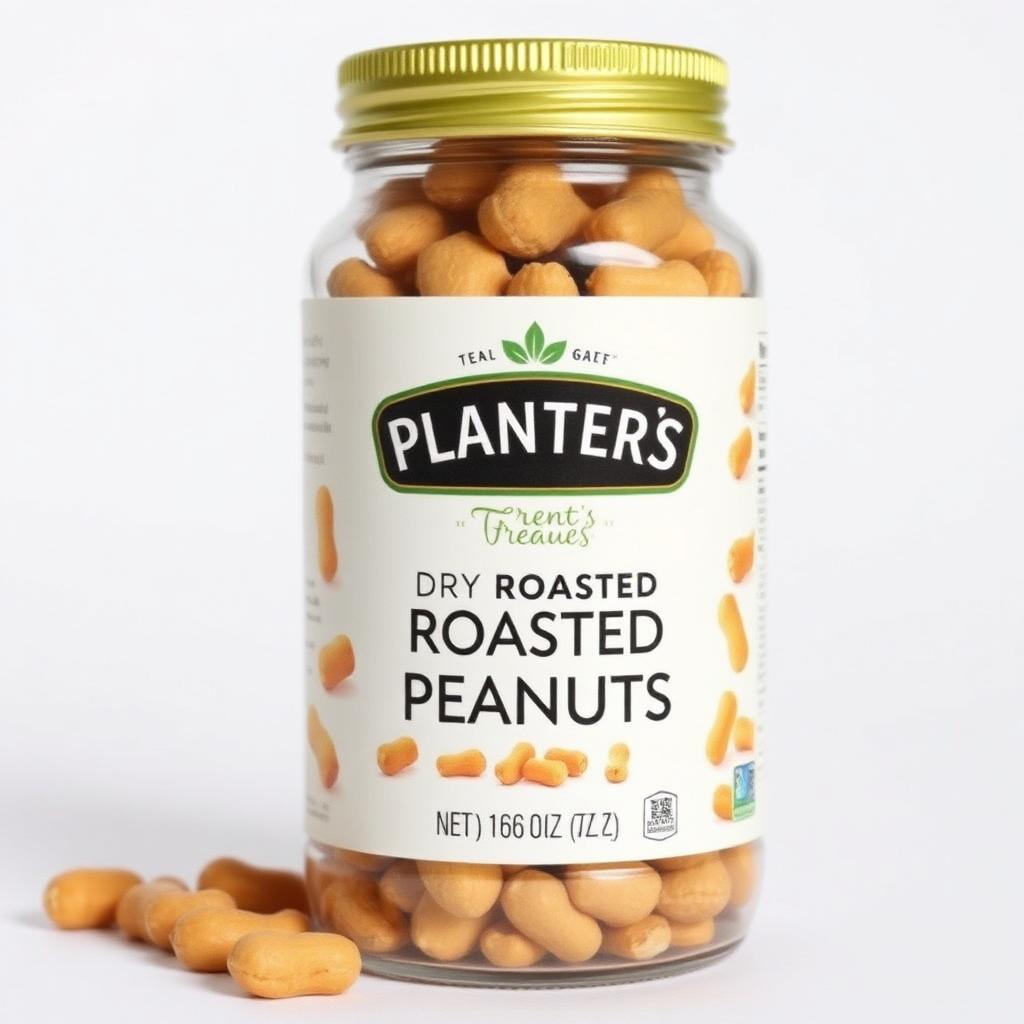 Planters Dry Roasted Peanuts 16 oz