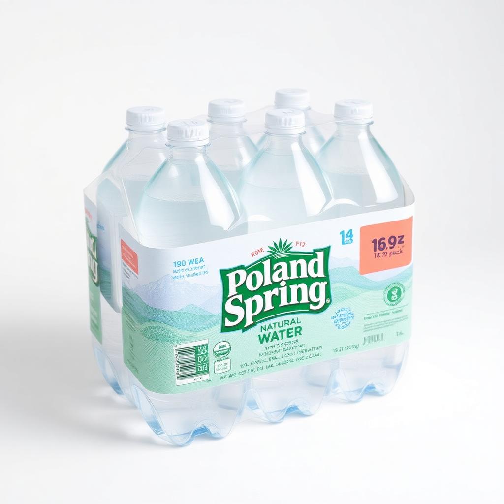 Poland Spring Natural Spring Water 24-pack 16.9 oz