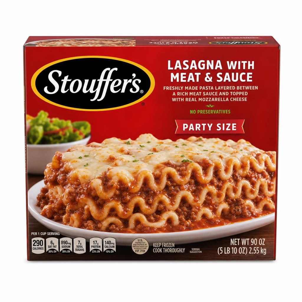 Stouffer's Party Size Lasagna with Meat & Sauce 90 oz